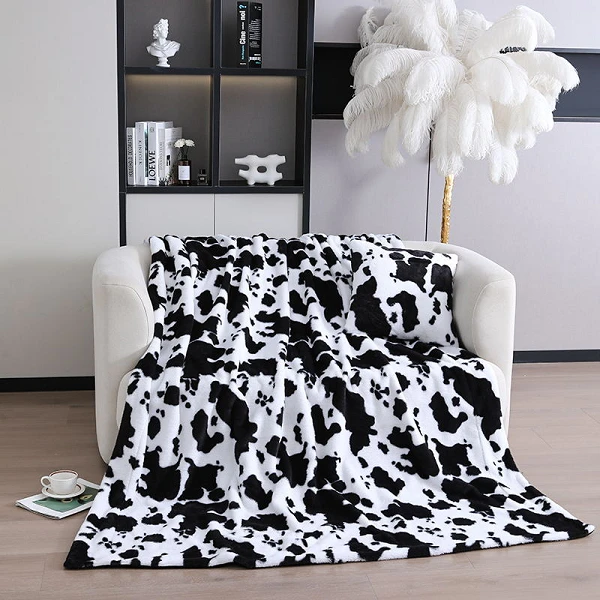 Cow  Throw Blanket