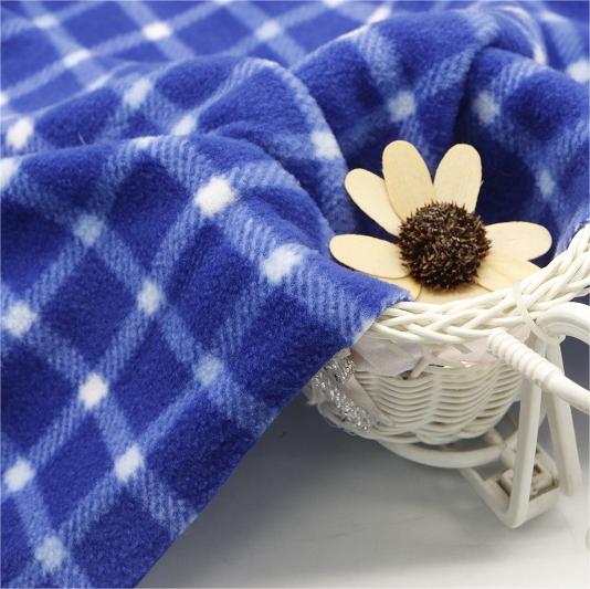 Double Side Printed Brush Polar Fleece Fabric
