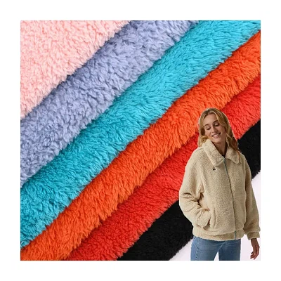 Куртка плюшева тканина шерпа