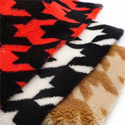 Жакардова флісова тканина Sherpa