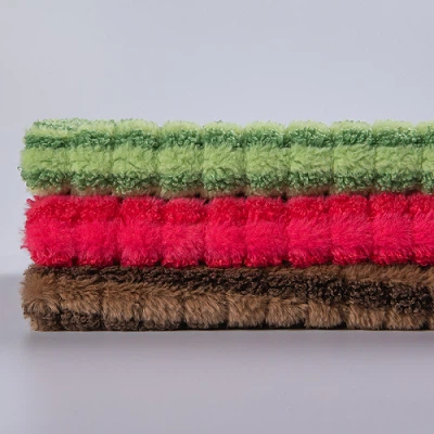 Одиночна бічна тканина жакарда Шерпа