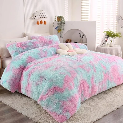 Ковдра з флісу шерпа Tie Dye PV