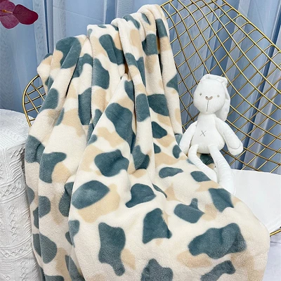 Корова друк коралової ковдри