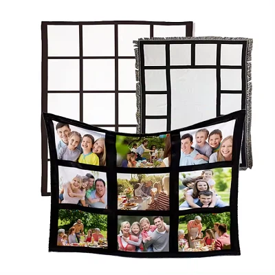 Фото цифрова друкована біла ковдра