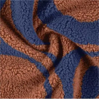 Плюшева флісова тканина