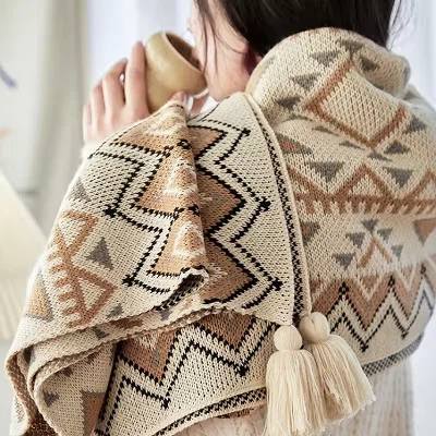 Tassel Bohemian Blankets
