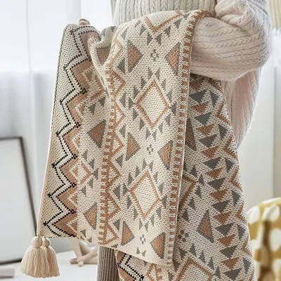 Tassel Bohemian Blankets