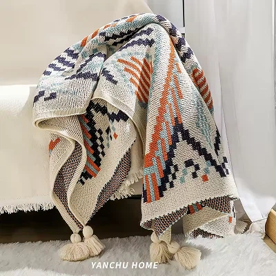 Tassel Bohemian Blankets