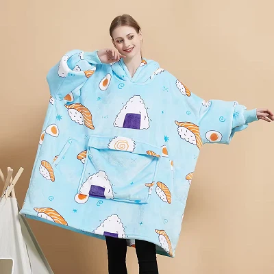 TV Blanket With Long Sleeves