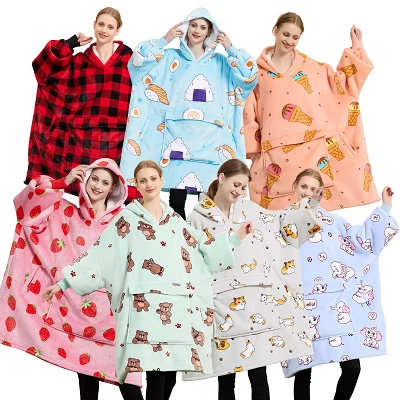 TV Blanket With Long Sleeves